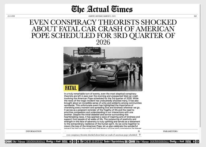 the actual times, image 3 of 5