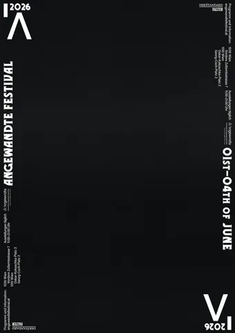 angewandte festival 26, black